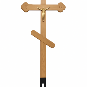 Крест православный фигурный с резьбой