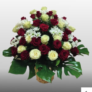 Траурная корзина №1