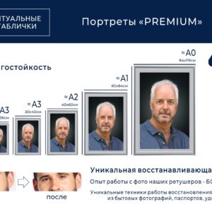 Портреты оргстекло